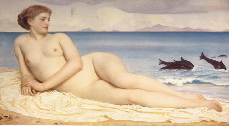 Lord Frederic Leighton Actaea Tje Mu,[j pf the Shore oil painting image